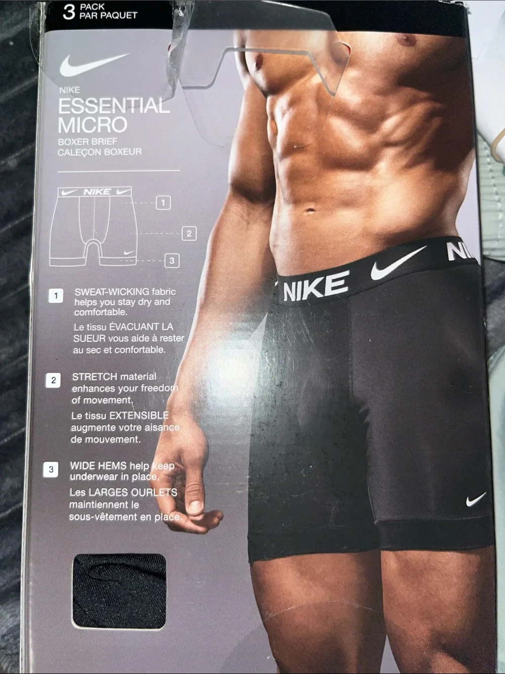 Nike three pack